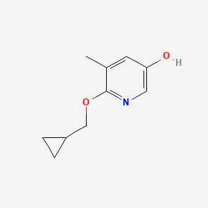 6-Cyclopropylmethoxy-5-methyl-pyridin-3-ol