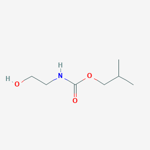 molecular formula C7H15NO3 B8363568 Isobutyl 2-hydroxyethylcarbamate 