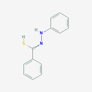 molecular formula C13H12N2S B083637 N'-Phenylbenzothiohydrazide CAS No. 13437-75-7