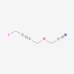 (4-Iodo-but-2-ynyloxy)-acetonitrile