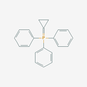 molecular formula C21H19P B083640 Cyclopropylidenetriphenylphosphorane CAS No. 14633-95-5