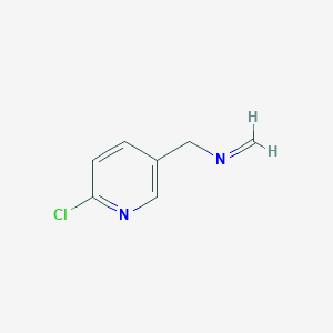 N-methylidene-(2-chloro-pyridin-5-yl)methylamine