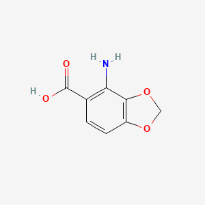 4-Aminobenzo[d][1,3]dioxole-5-carboxylic acid