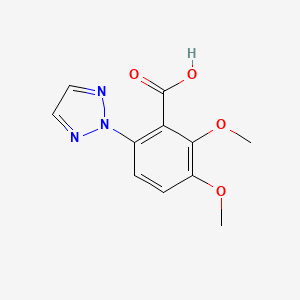 2,3-Dimethoxy-6-[1,2,3]triazol-2-yl-benzoic acid