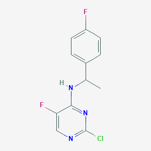 (+)-n-(2-Chloro-5-fluoropyrimidinyl)-1-(4-fluorophenyl)ethylamine