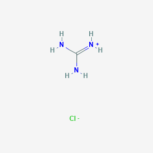 molecular formula CH6ClN3 B8364165 Carbamimidoylazanium Chloride 