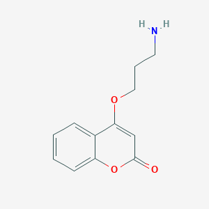 4-(3-Amino-propoxy)-1-benzopyran-2-one
