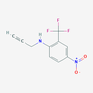 N-(2-Propynyl)-4-nitro-2-trifluoromethylaniline