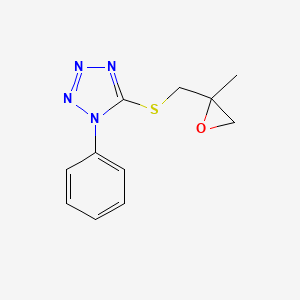 5-(2-methyloxiran-2-ylmethylthio)-1-phenyl-1H-tetrazole