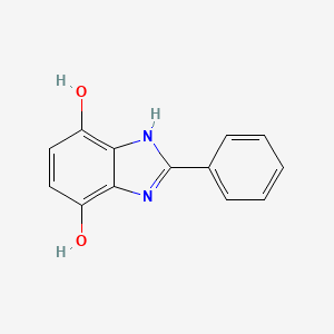 2-Phenyl-1H-benzimidazole-4,7-diol