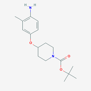 Tert-butyl 4-(3-methyl-4-aminophenoxy)piperidine-1-carboxylate