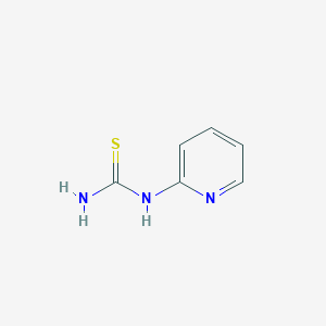 molecular formula C6H7N3S B083643 1-(Pyridin-2-yl)thiourea CAS No. 14294-11-2
