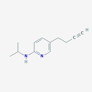 (5-But-3-ynylpyridin-2-yl)isopropylamine