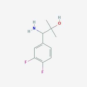 1-(3,4-Difluorophenyl)-2-methyl-2-hydroxypropylamine