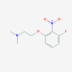 3-Fluoro-2-nitrophenyl (2-dimethylaminoethyl) ether