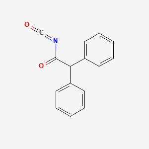 molecular formula C15H11NO2 B8364890 Diphenylacetyl isocyanate 