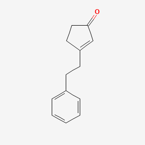 3-Phenethylcyclopentenone