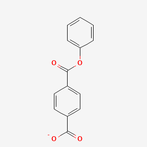 molecular formula C14H9O4- B8365300 Monophenylterephthalate 