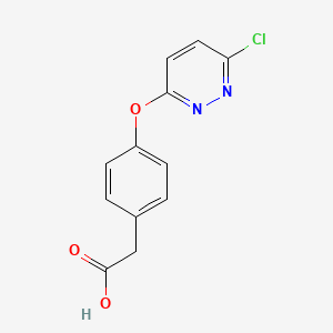 4-(3-chloro-6-pyridazinyloxy)phenylacetic Acid