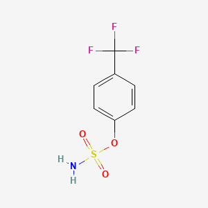 Sulfamic acid 4-trifluoromethyl-phenyl ester