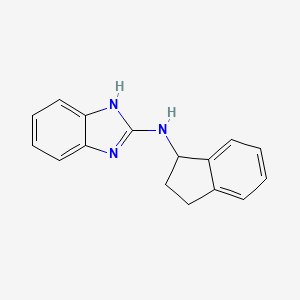 (1H-Benzoimidazol-2-yl)indan-1-ylamine