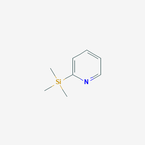 molecular formula C8H13NSi B083657 2-(Trimethylsilyl)pyridine CAS No. 13737-04-7