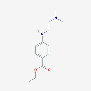 molecular formula C13H20N2O2 B8365844 Ethyl 4-((2-(dimethylamino)ethyl)amino)benzoate 