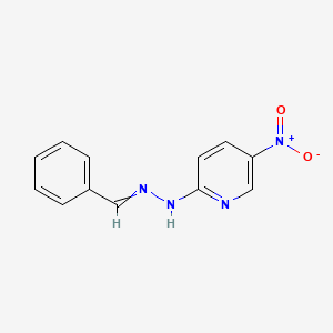 Benzaldehyde-(5-nitro-2-pyridyl)hydrazone
