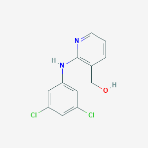 molecular formula C12H10Cl2N2O B8366055 [2-(3,5-Dichlorophenylamino)pyridin-3-yl]methanol 