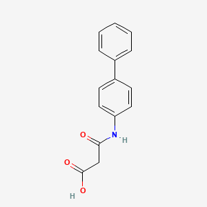 N-biphenyl-4-yl-malonamic acid