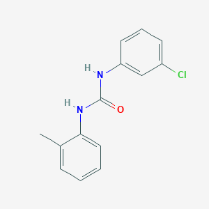 molecular formula C14H13ClN2O B083661 1-(3-Chlorophenyl)-3-(2-methylphenyl)urea CAS No. 13143-21-0