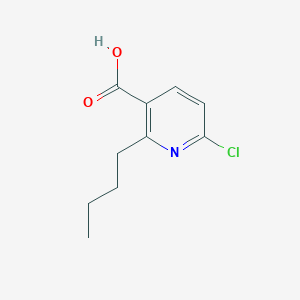 2-Butyl-6-chloronicotinic acid