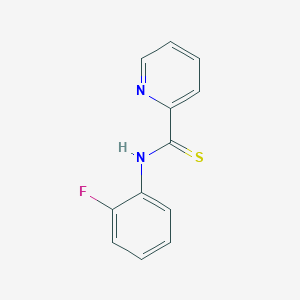N-(2-fluorophenyl)-2-pyridinecarbothioamide
