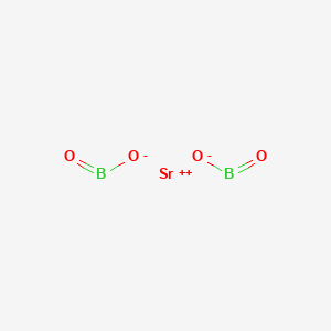molecular formula B2O4Sr B083663 Strontium metaborate CAS No. 13703-84-9