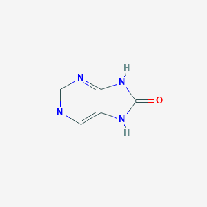 molecular formula C5H4N4O B083664 7H-嘌呤-8-醇 CAS No. 13230-97-2