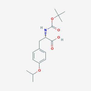 (2S)-2-[(tert-butoxycarbonyl)amino]-3-(4-isopropoxyphenyl)propanoic acid