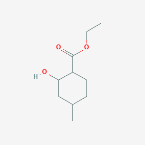 2-Hydroxy-4-methyl-cyclohexanecarboxylic acid ethyl ester