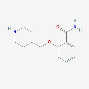 4-(2-Carbamoylphenoxymethyl)piperidine