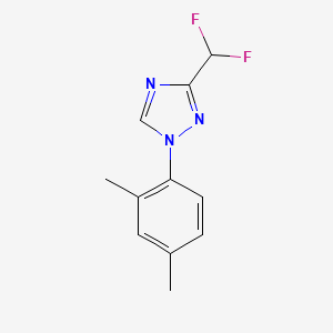 1-(2,4-dimethylphenyl)-3-(difluoromethyl)-1H-1,2,4-triazole