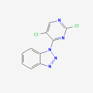 1-(2,5-dichloro-pyrimidin-4-yl)-1H-benzotriazole