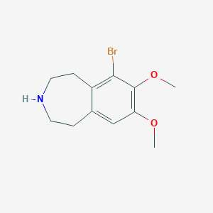 6-bromo-7,8-dimethoxy-2,3,4,5-tetrahydro-1H-3-benzazepine