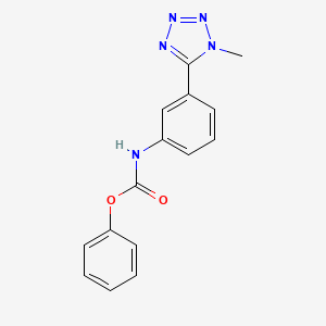 phenyl 3-(1-methyl-1H-tetraazol-5-yl)phenylcarbamate