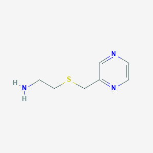 2-[(2-Aminoethyl)thiomethyl]pyrazine