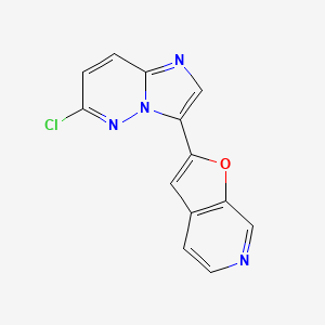 6-Chloro-3-(furo[2,3-c]pyridin-2-yl)imidazo[1,2-b]pyridazine