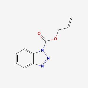 molecular formula C10H9N3O2 B8366711 1-(Allyloxycarbonyl)benzotriazole 