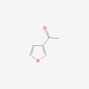 molecular formula C6H6O2 B083670 1-(Furan-3-yl)ethanone CAS No. 14313-09-8