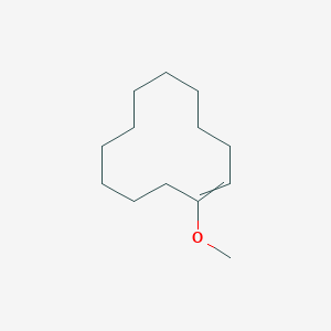 molecular formula C13H24O B8367538 1-Methoxycyclododecene CAS No. 32400-32-1