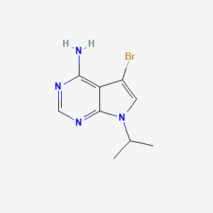 5-bromo-7-(1-methylethyl)-7H-pyrrolo[2,3-d]pyrimidin-4-amine