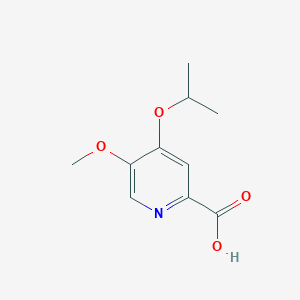 4-Isopropoxy-5-methoxypyridine-2-carboxylic acid