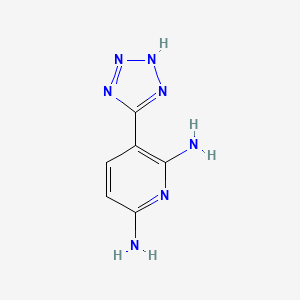 3-(2H-tetrazol-5-yl)-pyridin-2,6-diamine